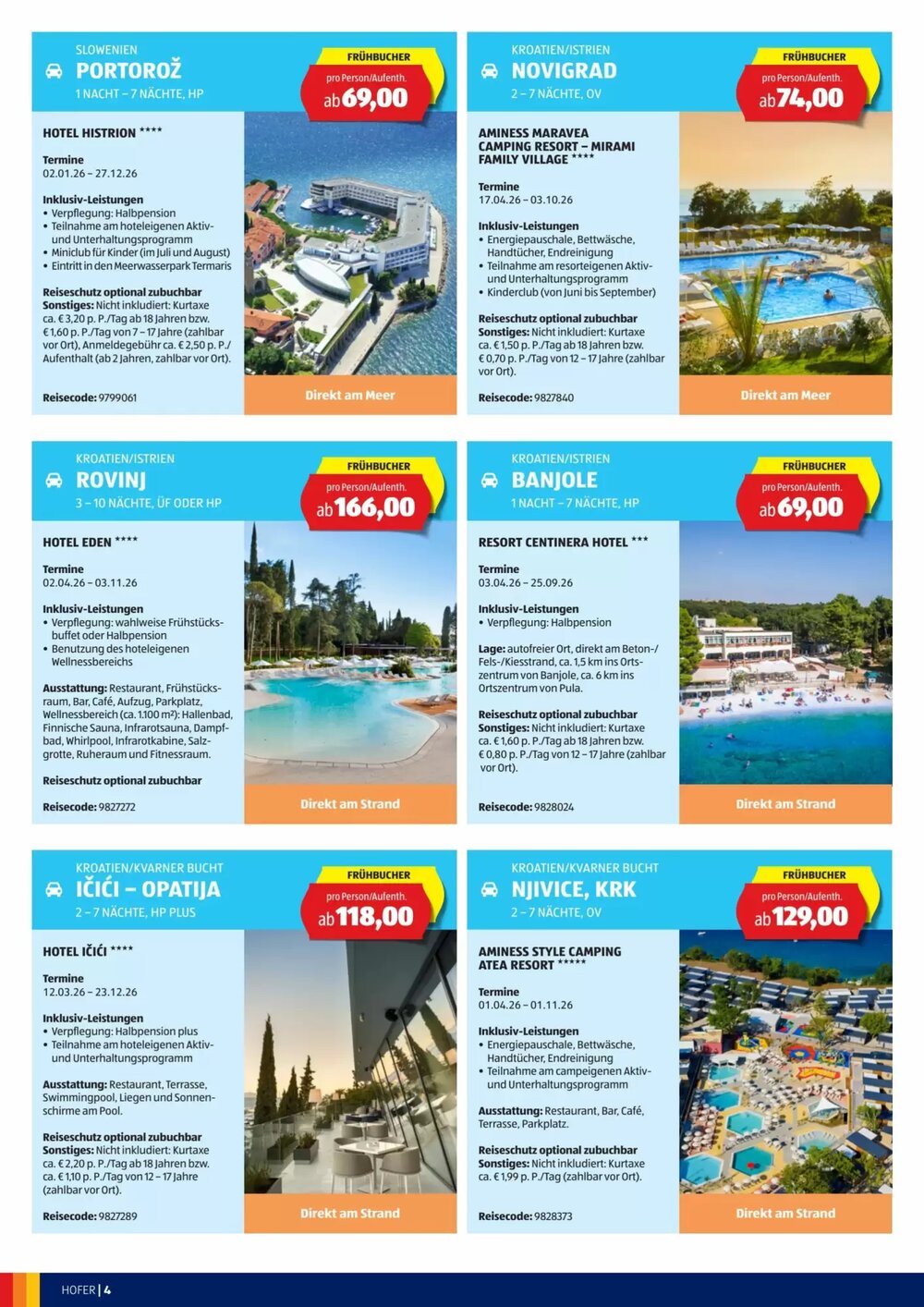 Hofer Reisen Flugblatt (ab 03.12.2025) - Angebote und Prospekt - Seite 4