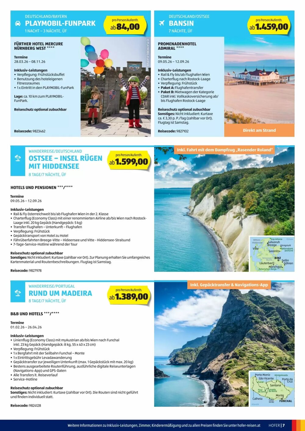 Hofer Reisen Flugblatt (ab 03.12.2025) - Angebote und Prospekt - Seite 7