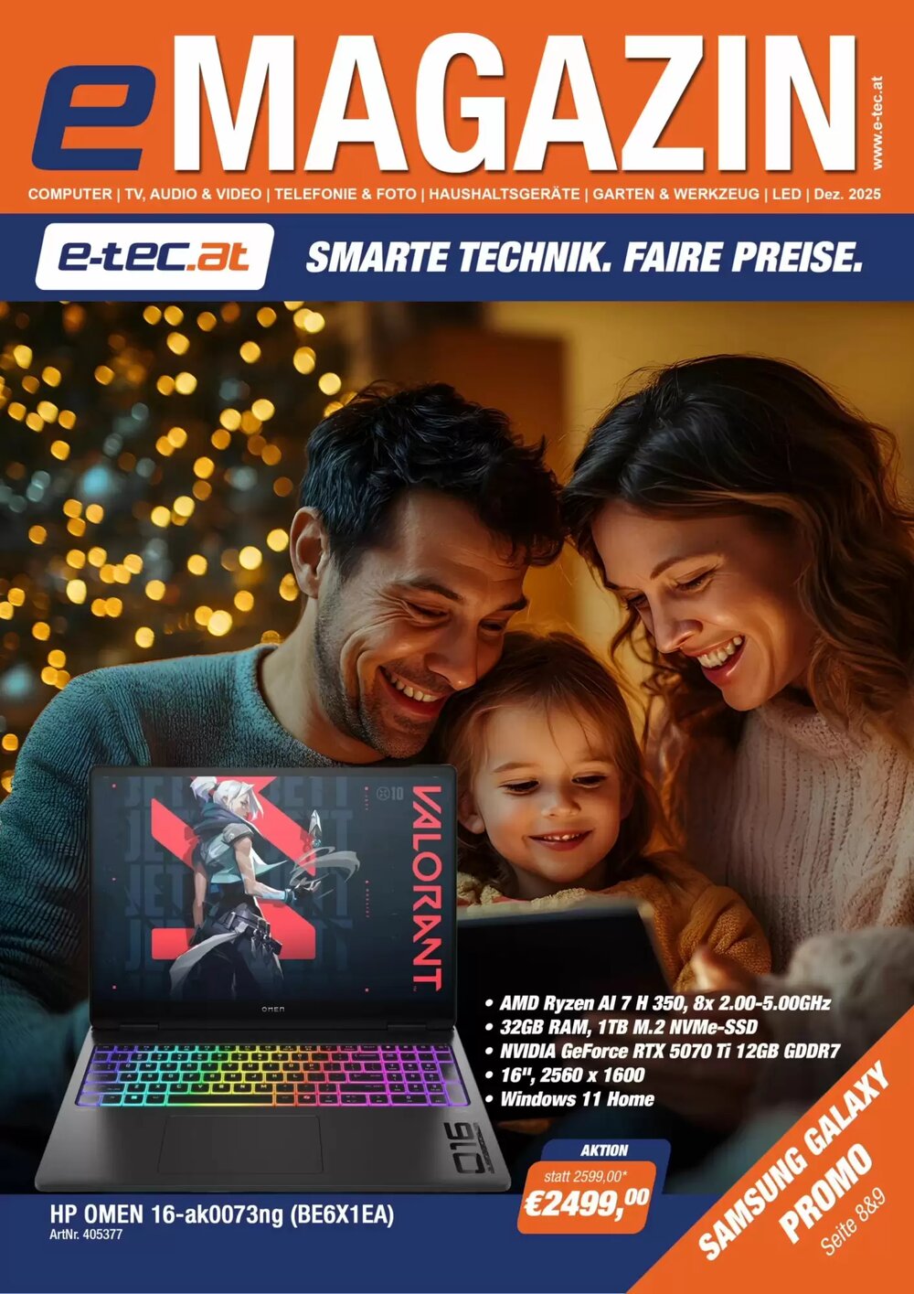 e-tec Flugblatt (ab 03.12.2025) - Angebote und Prospekt - Seite 1