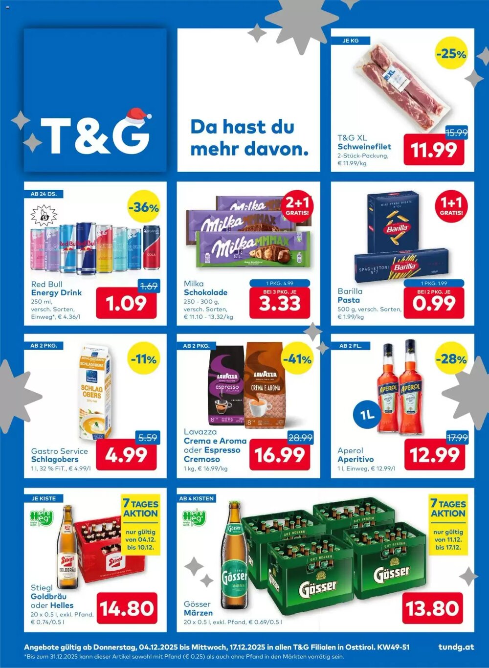 T&G Flugblatt (ab 04.12.2025) - Angebote und Prospekt - Seite 1