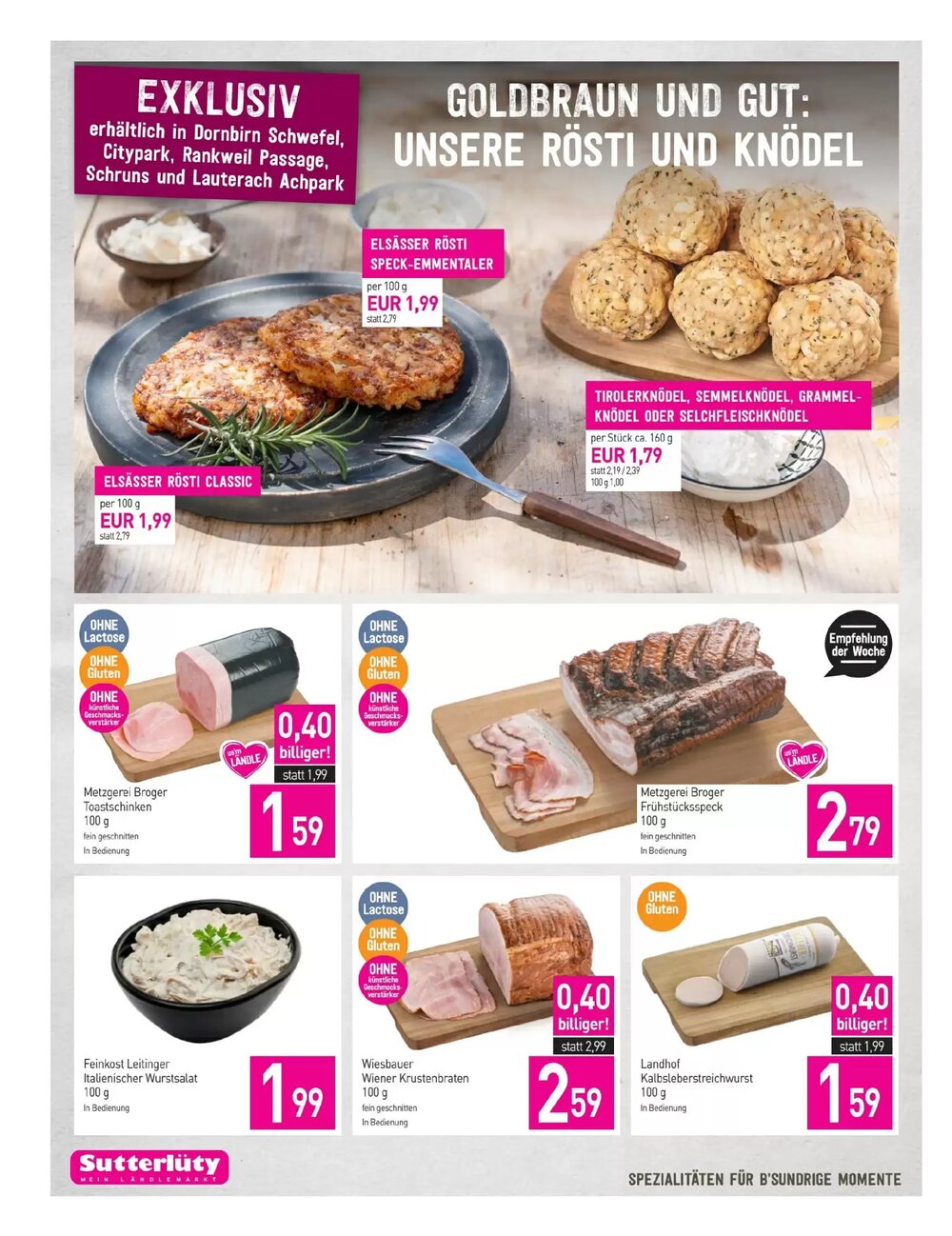 Sutterlüty Flugblatt (ab 04.12.2025) - Angebote und Prospekt - Seite 10