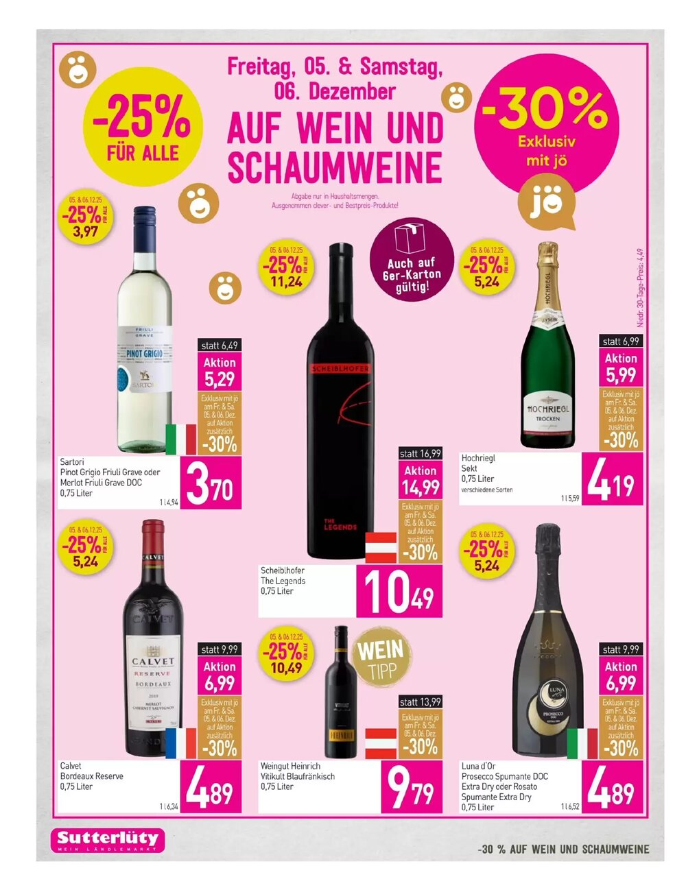 Sutterlüty Flugblatt (ab 04.12.2025) - Angebote und Prospekt - Seite 14