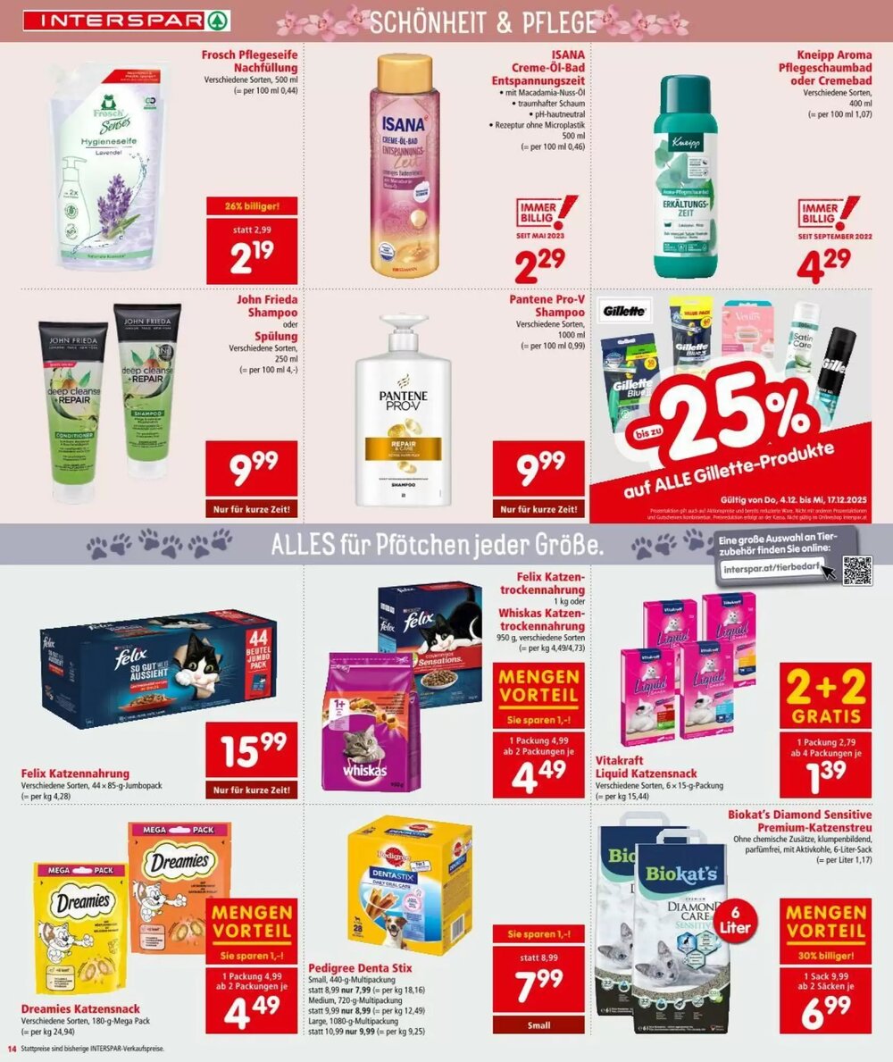 Interspar Flugblatt (ab 04.12.2025) - Angebote und Prospekt - Seite 14