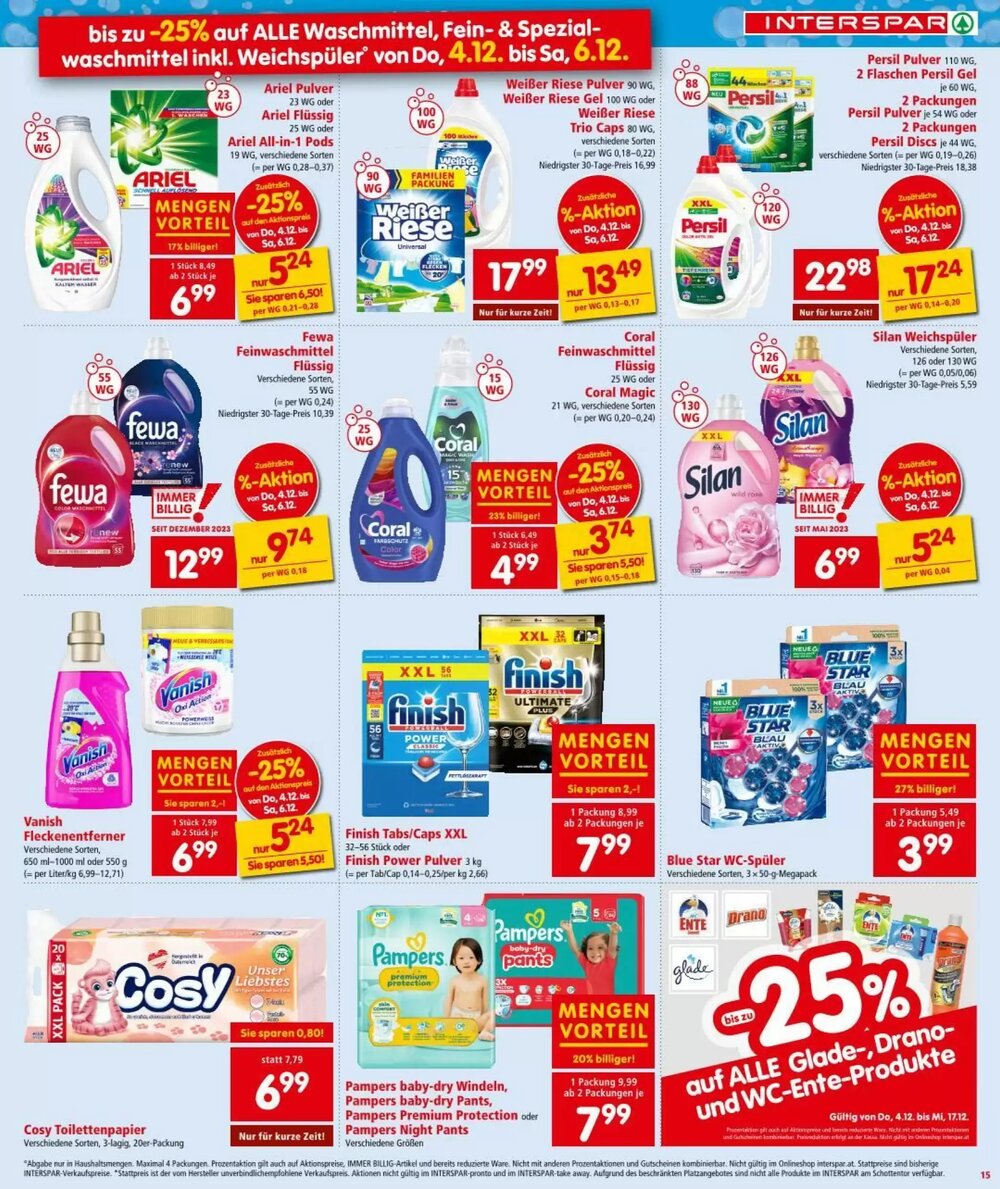Interspar Flugblatt (ab 04.12.2025) - Angebote und Prospekt - Seite 15