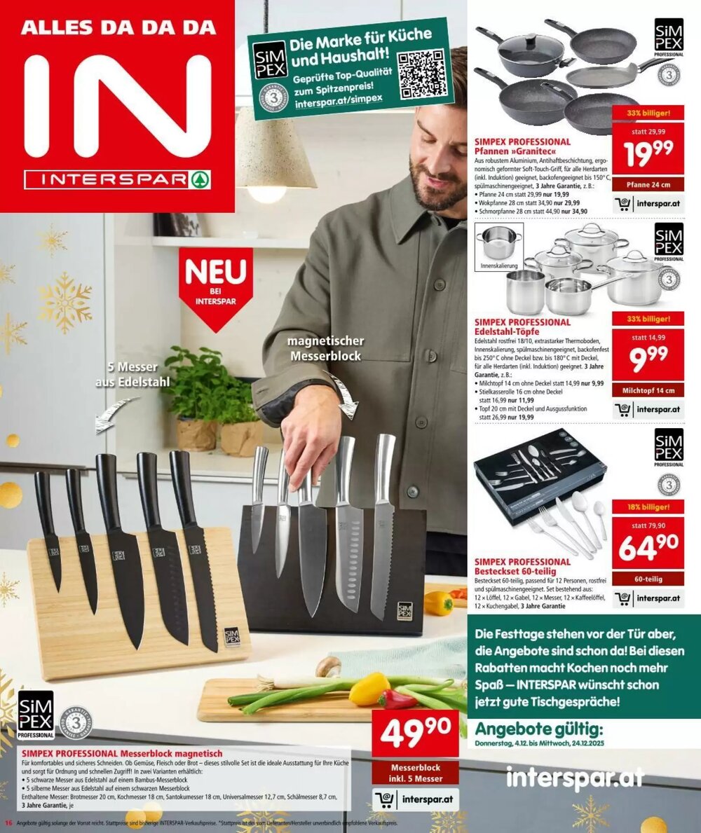 Interspar Flugblatt (ab 04.12.2025) - Angebote und Prospekt - Seite 16