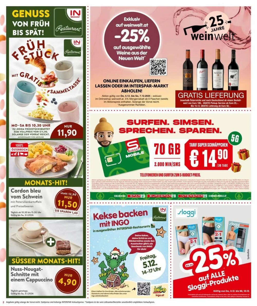 Interspar Flugblatt (ab 04.12.2025) - Angebote und Prospekt - Seite 2