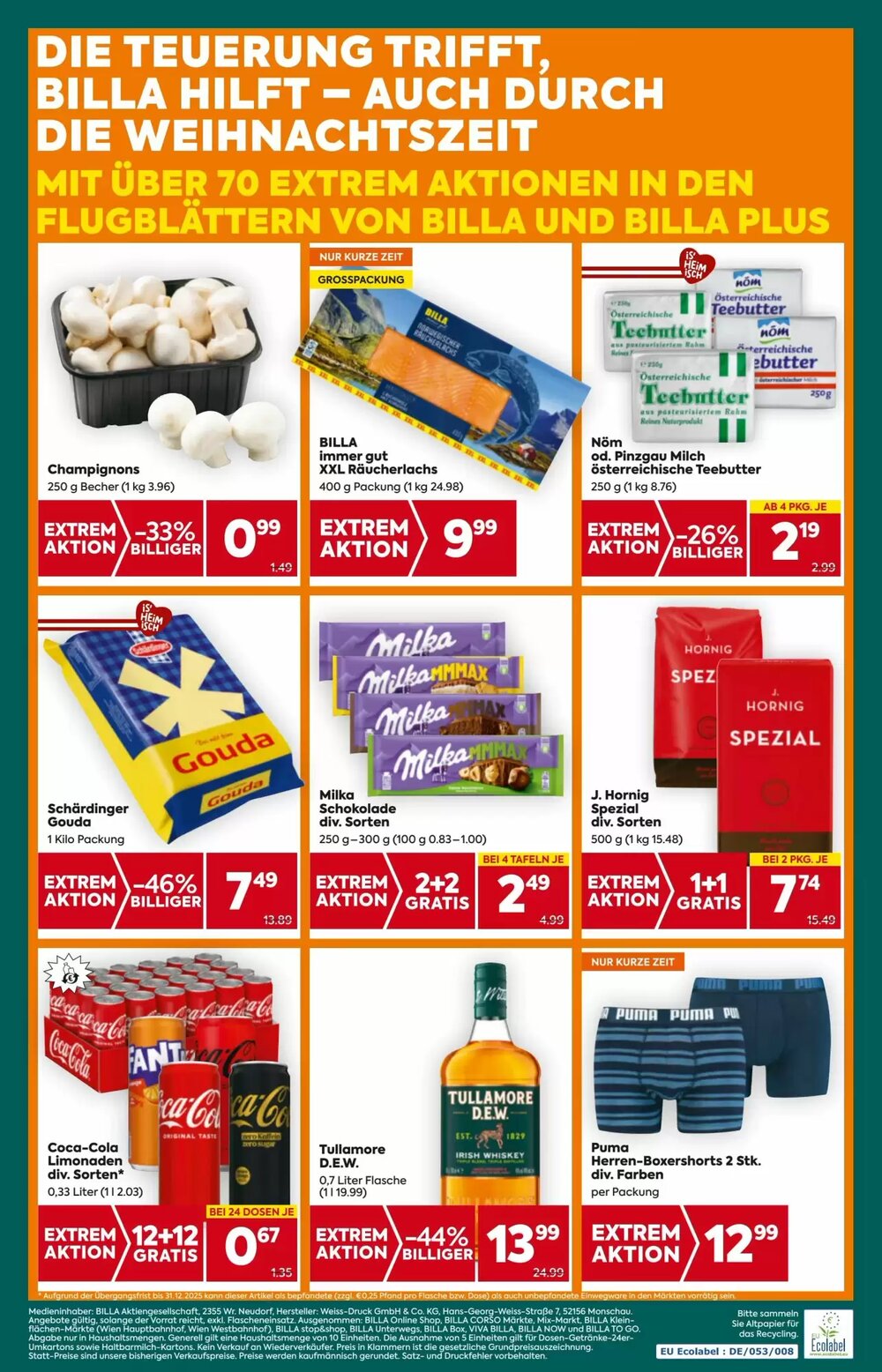 Billa Flugblatt (ab 04.12.2025) - Angebote und Prospekt - Seite 20