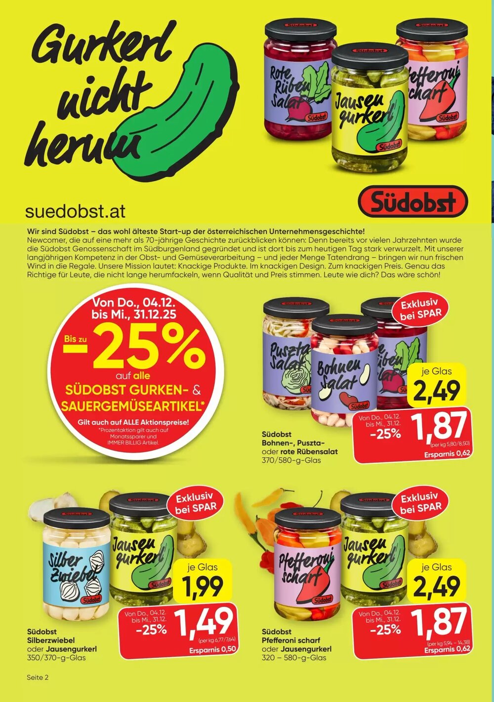 SPAR Gourmet Flugblatt (ab 04.12.2025) - Angebote und Prospekt - Seite 2