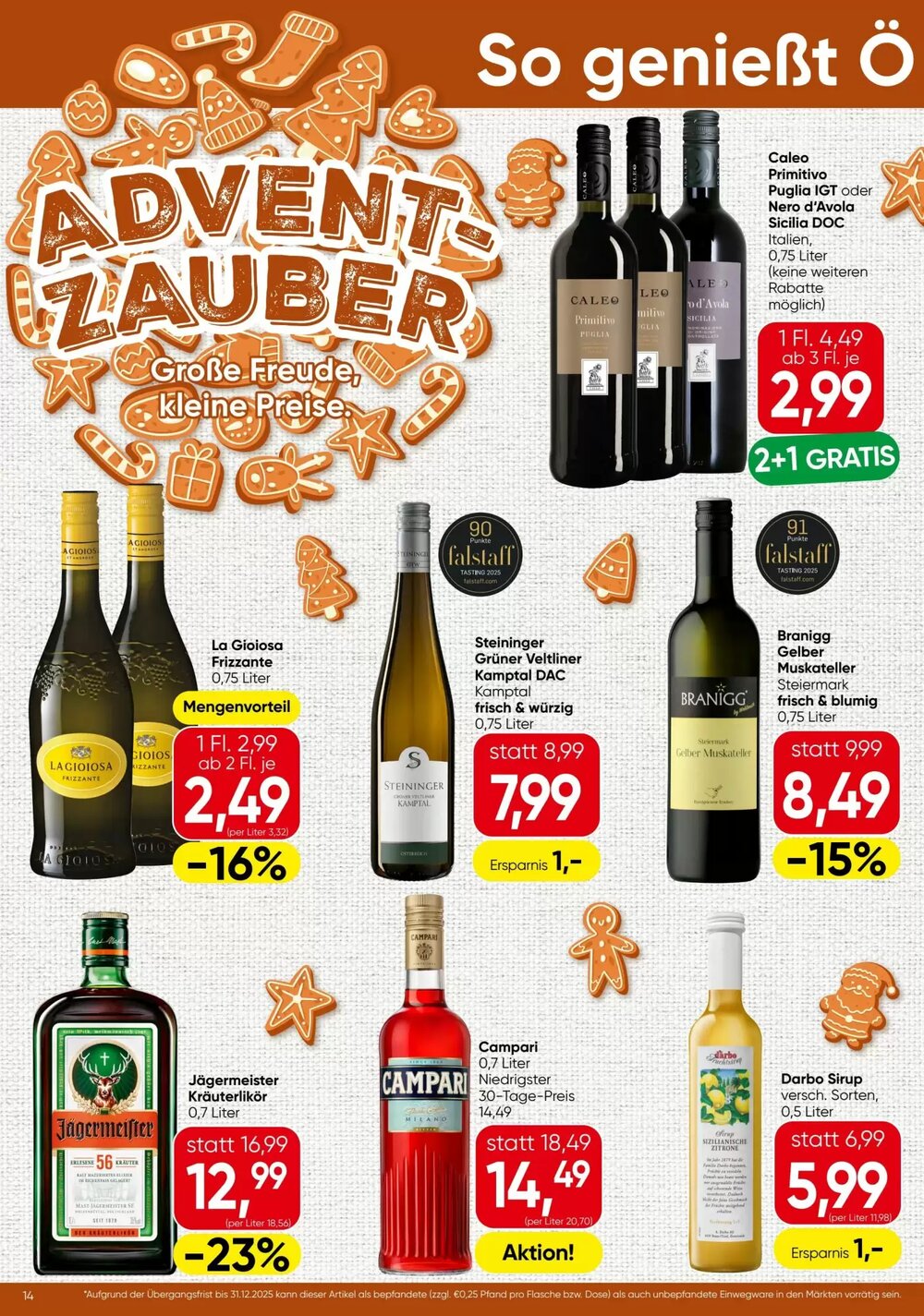 Spar Flugblatt (ab 04.12.2025) - Angebote und Prospekt - Seite 14