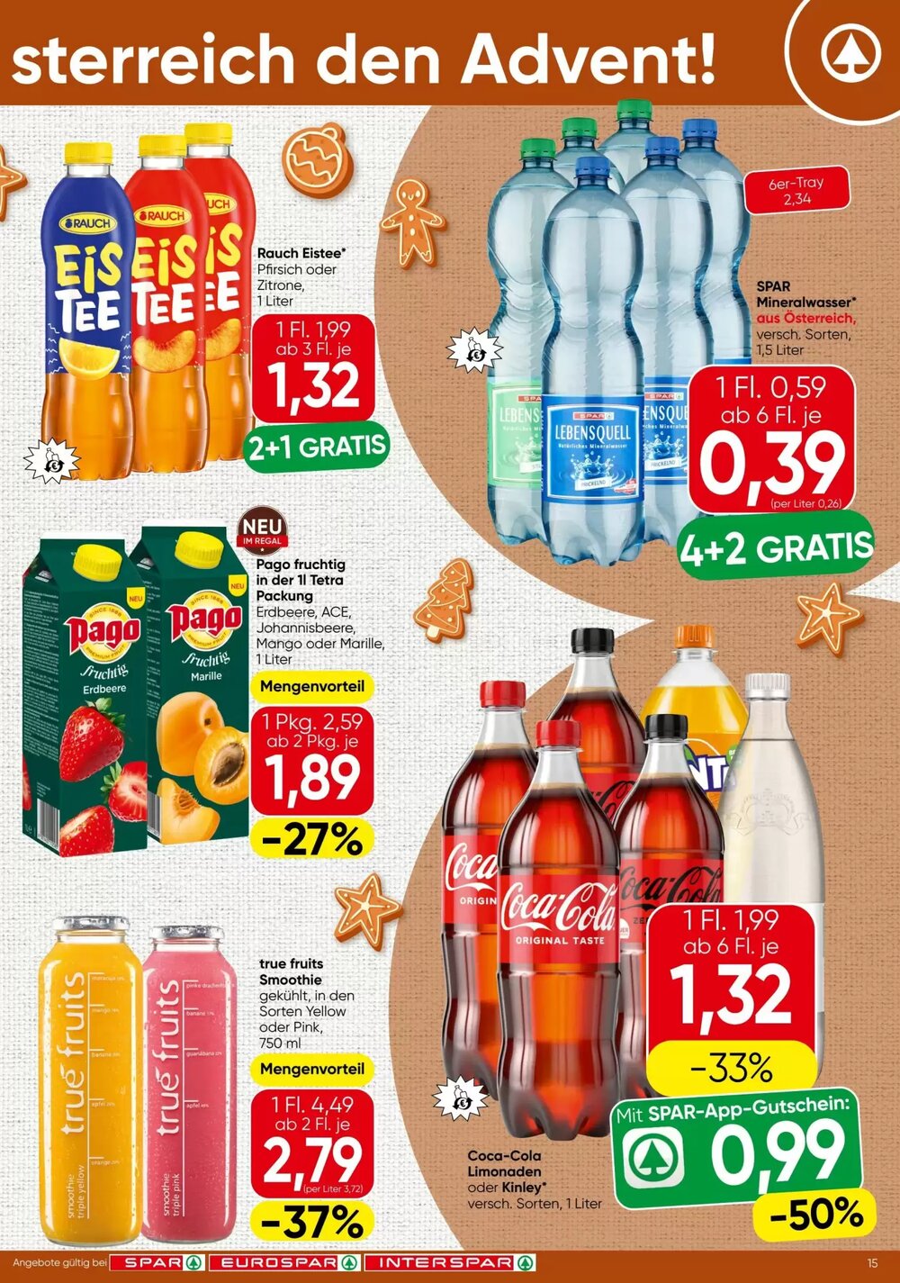 Spar Flugblatt (ab 04.12.2025) - Angebote und Prospekt - Seite 15