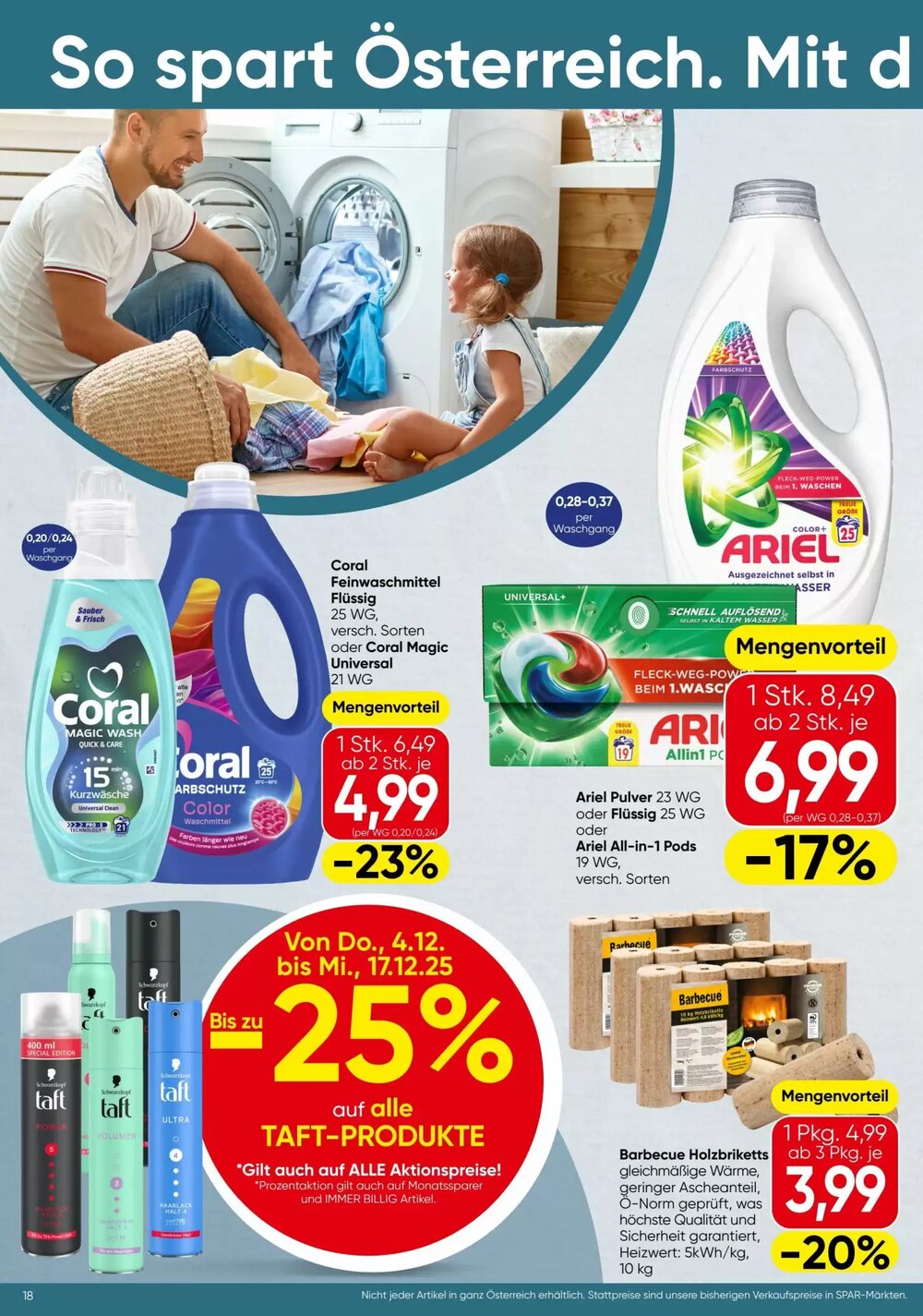 Spar Flugblatt (ab 04.12.2025) - Angebote und Prospekt - Seite 18