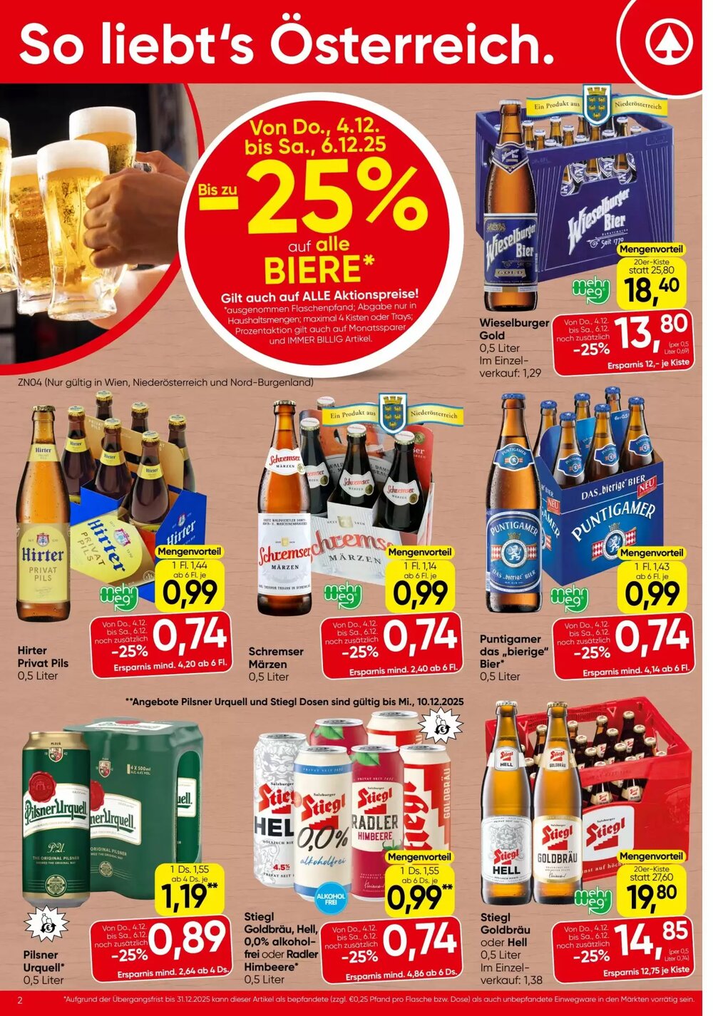Spar Flugblatt (ab 04.12.2025) - Angebote und Prospekt - Seite 2