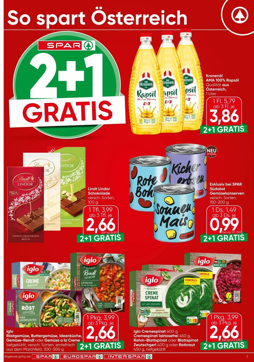 Spar Flugblatt (ab 04.12.2025) - Angebote und Prospekt - Seite 7