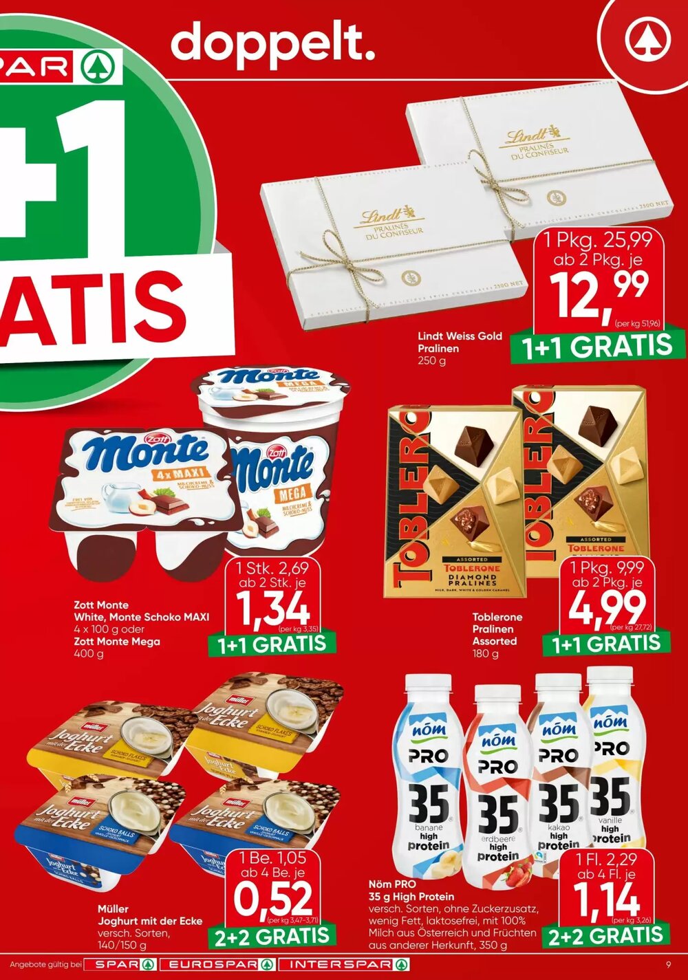 Spar Flugblatt (ab 04.12.2025) - Angebote und Prospekt - Seite 9