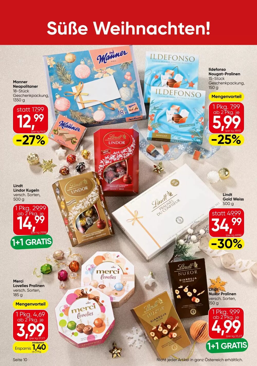 Eurospar Flugblatt (ab 04.12.2025) - Angebote und Prospekt - Seite 10