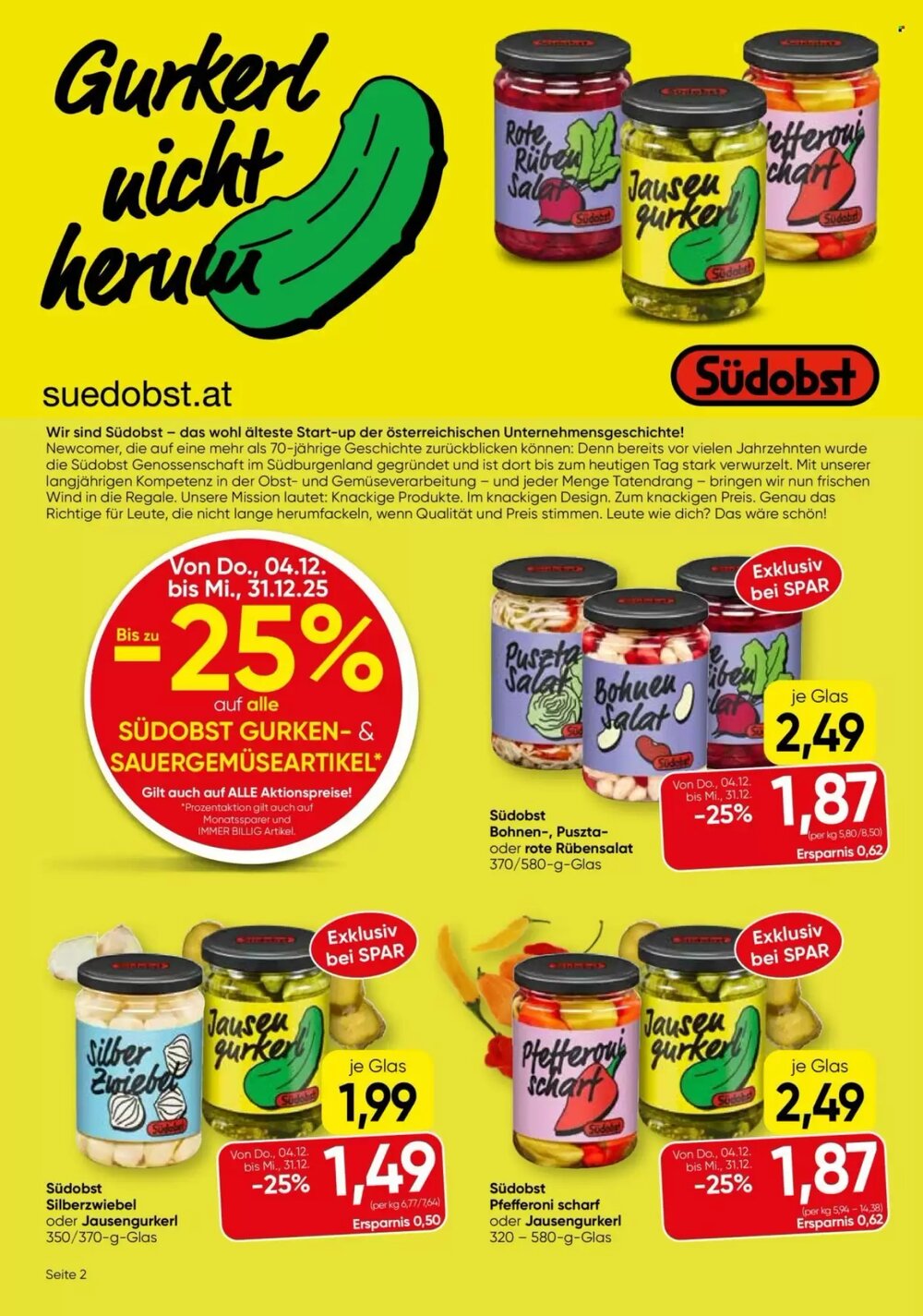 Spar Flugblatt (ab 04.12.2025) - Angebote und Prospekt - Seite 2