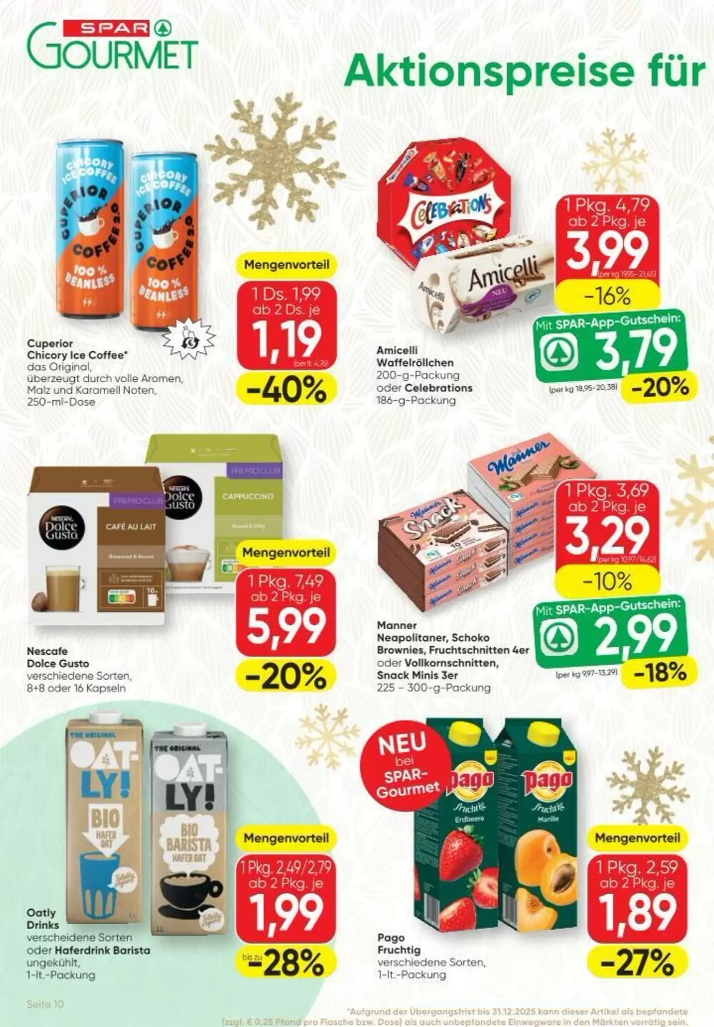 SPAR Gourmet Flugblatt (ab 04.12.2025) - Angebote und Prospekt - Seite 10
