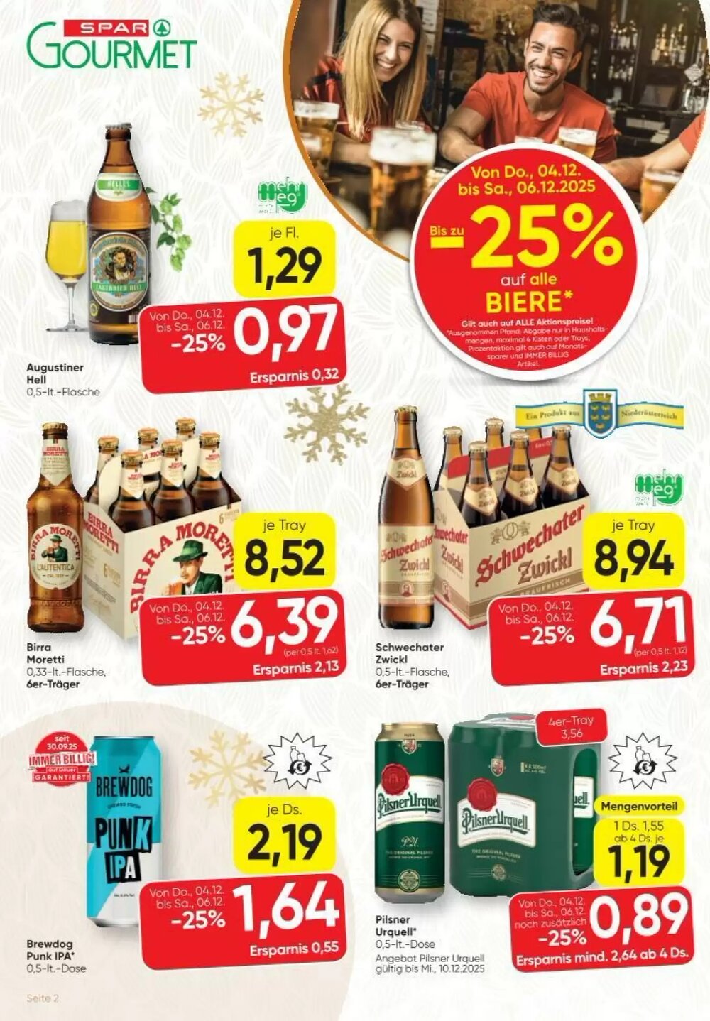 SPAR Gourmet Flugblatt (ab 04.12.2025) - Angebote und Prospekt - Seite 2