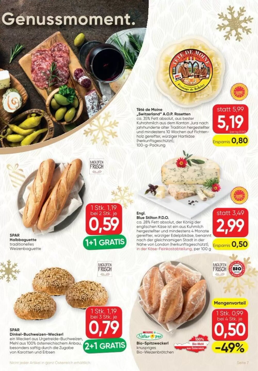 SPAR Gourmet Flugblatt (ab 04.12.2025) - Angebote und Prospekt - Seite 7