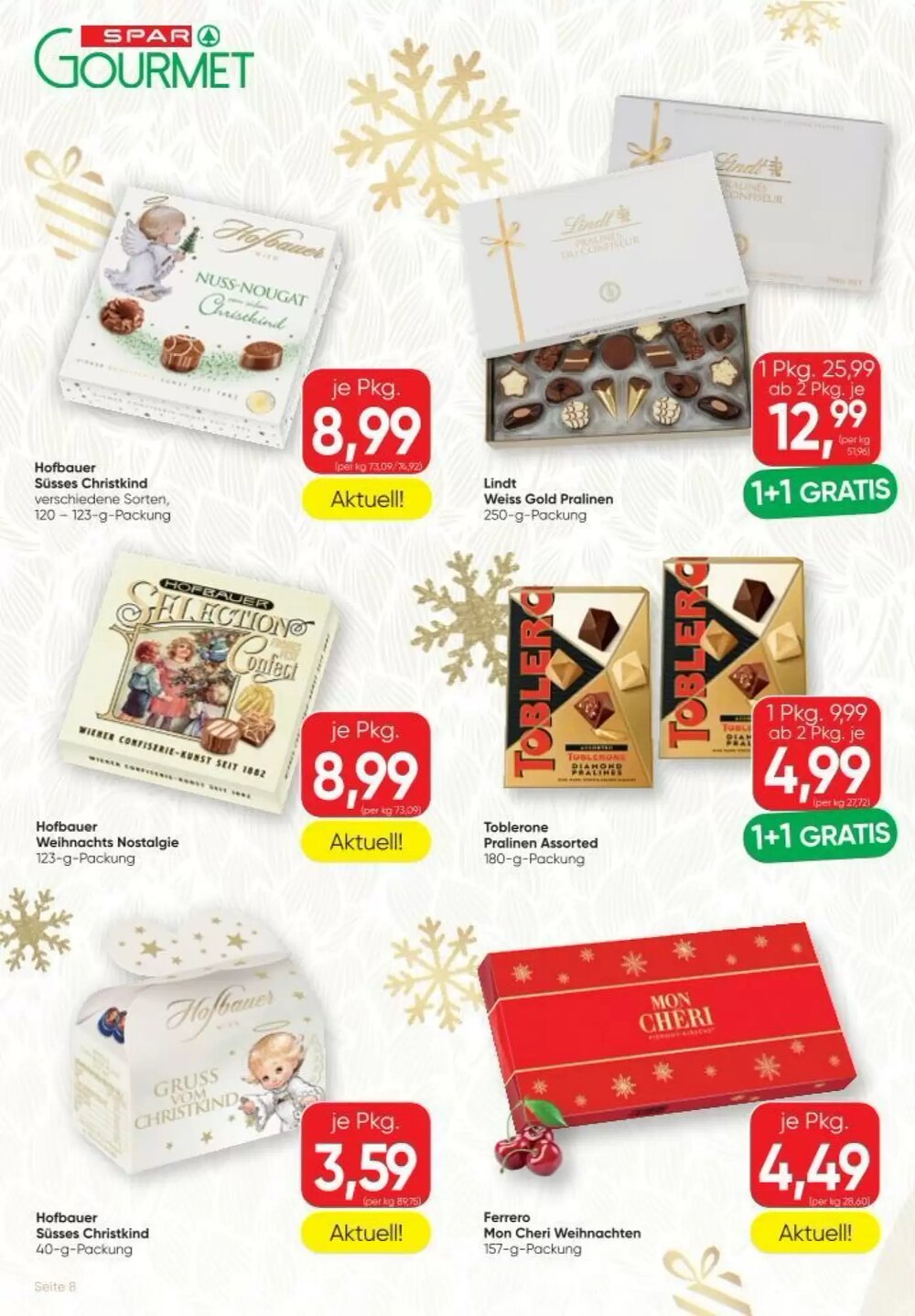 SPAR Gourmet Flugblatt (ab 04.12.2025) - Angebote und Prospekt - Seite 8
