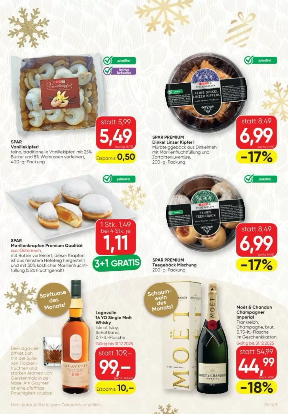 SPAR Gourmet Flugblatt (ab 04.12.2025) - Angebote und Prospekt - Seite 9