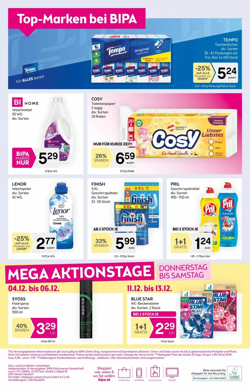 Bipa Flugblatt (ab 04.12.2025) - Angebote und Prospekt - Seite 14