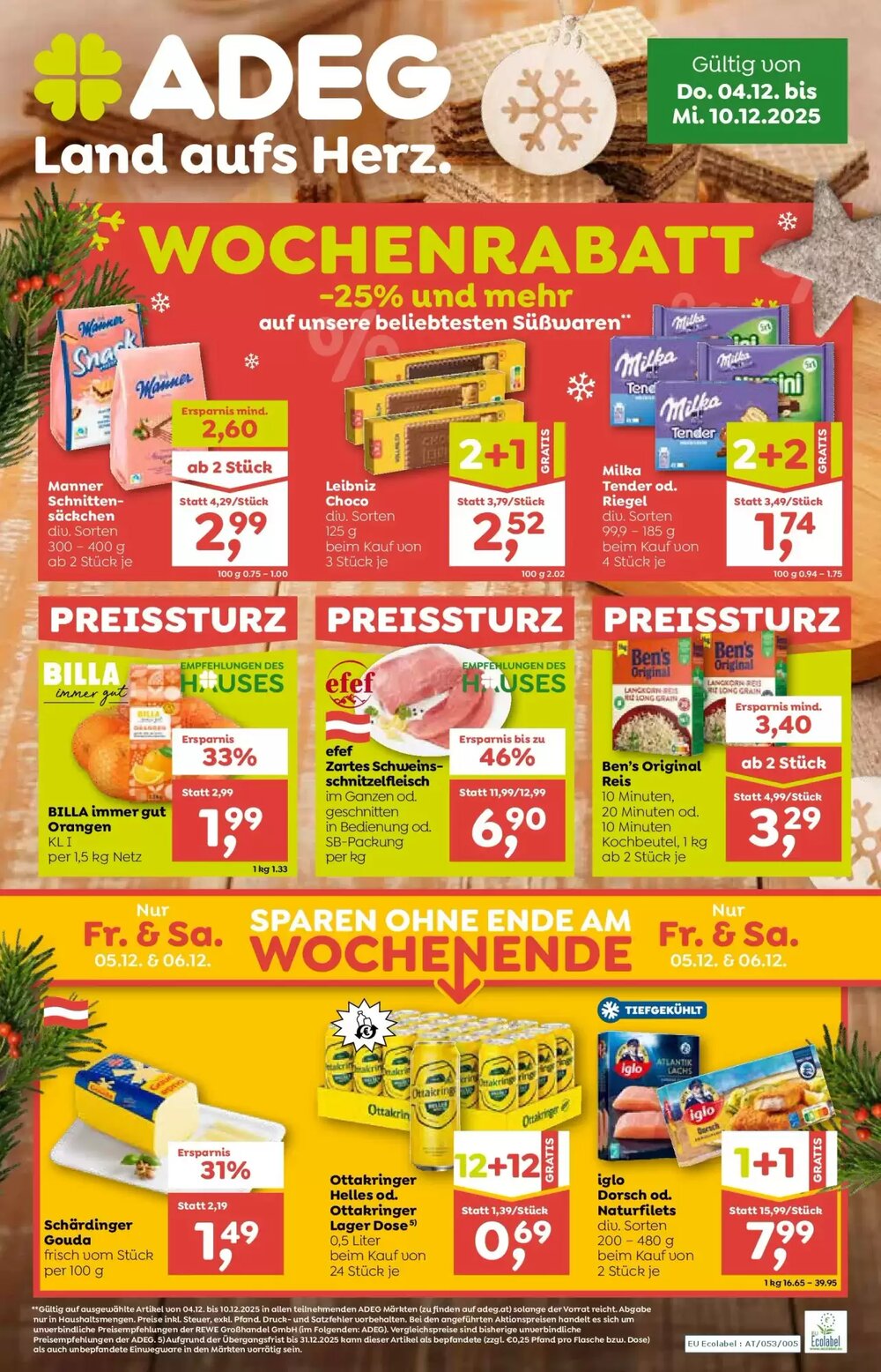 ADEG Flugblatt (ab 04.12.2025) - Angebote und Prospekt - Seite 1