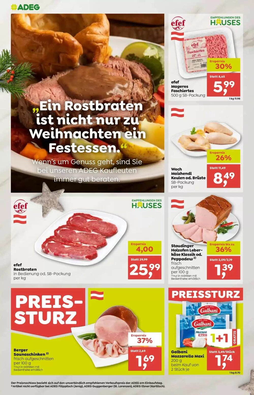 ADEG Flugblatt (ab 04.12.2025) - Angebote und Prospekt - Seite 2