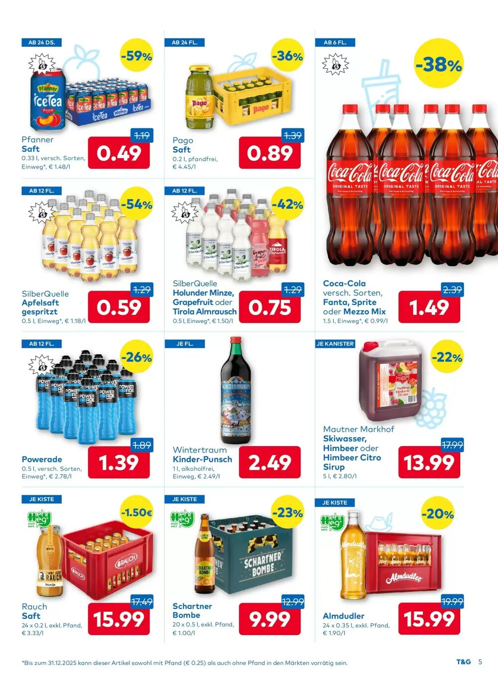 T&G Flugblatt (ab 04.12.2025) - Angebote und Prospekt - Seite 5