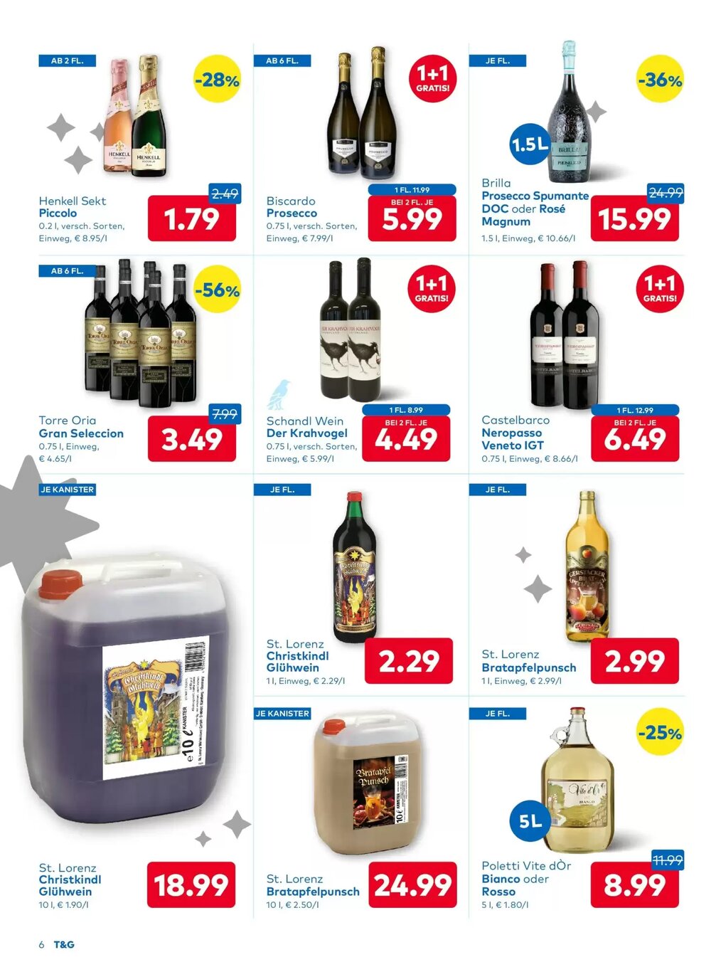 T&G Flugblatt (ab 04.12.2025) - Angebote und Prospekt - Seite 6