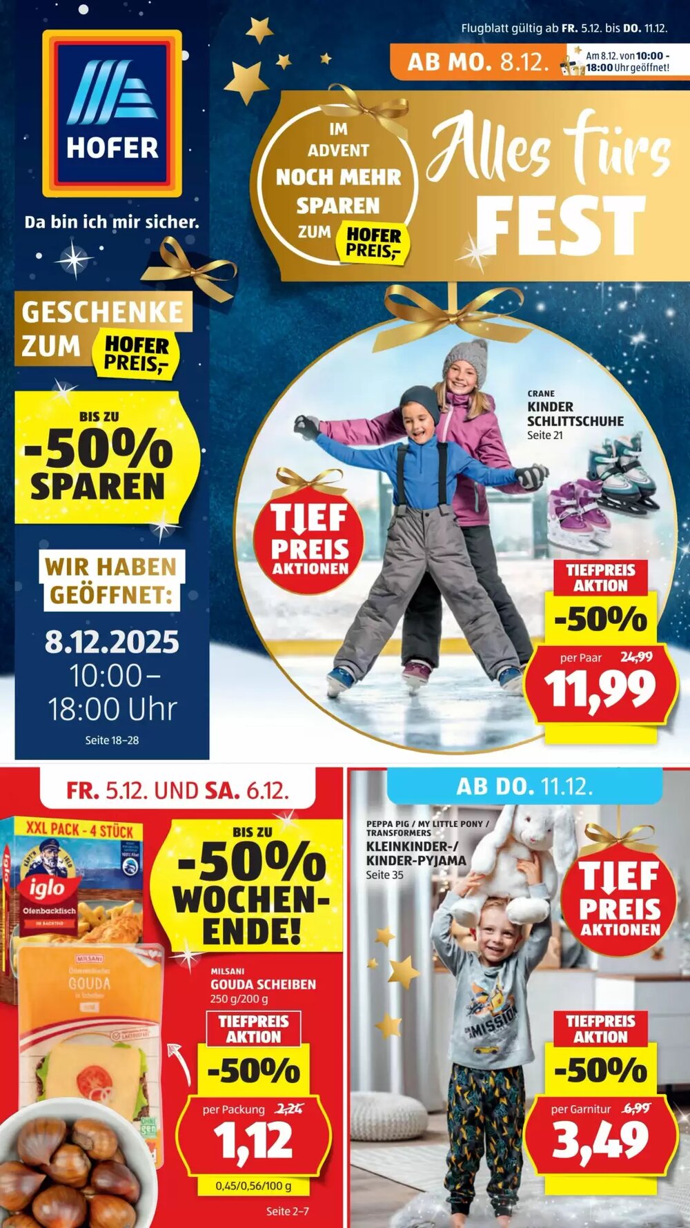 Hofer Flugblatt (ab 05.12.2025) - Angebote und Prospekt - Seite 1