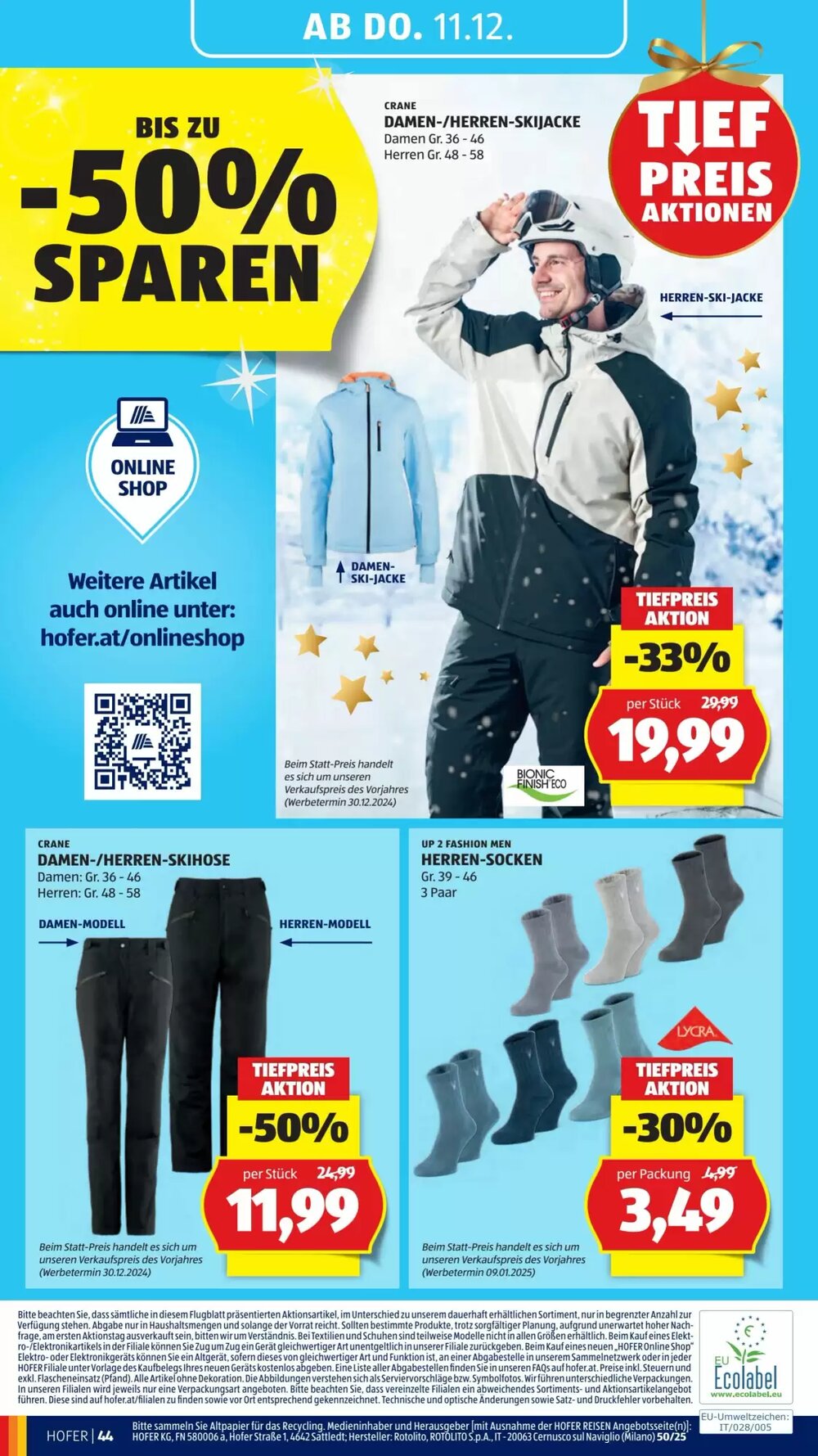 Hofer Flugblatt (ab 05.12.2025) - Angebote und Prospekt - Seite 58