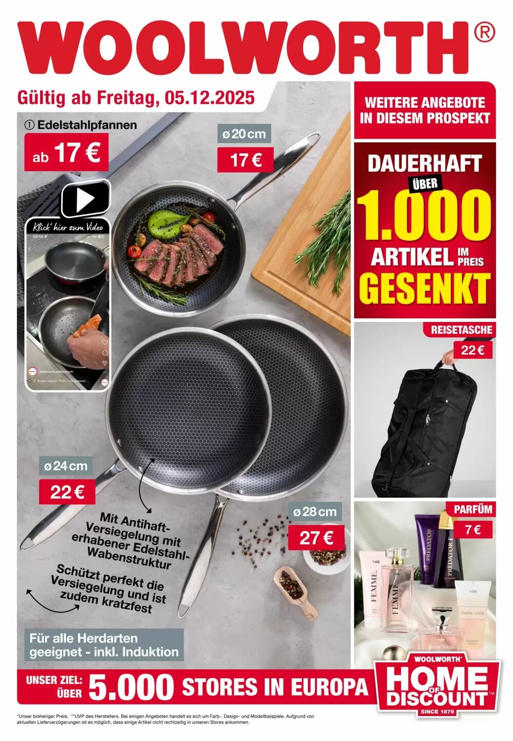 Woolworth Flugblatt (ab 05.12.2025) - Angebote und Prospekt - Seite 1