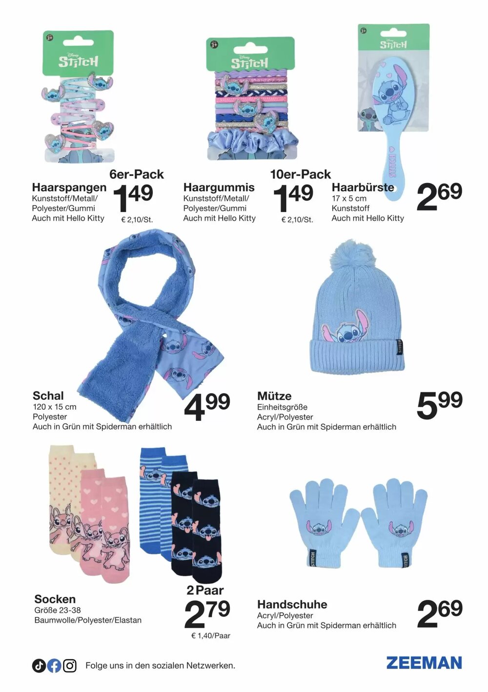 Zeeman Flugblatt (ab 06.12.2025) - Angebote und Prospekt - Seite 7