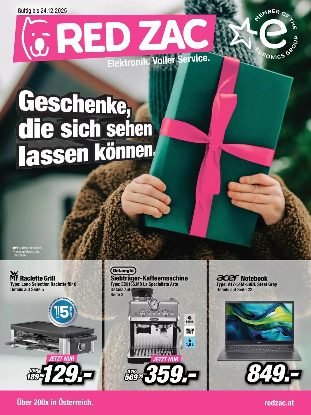 Red Zac Flugblatt (ab 07.12.2025) - Angebote und Prospekt - Seite 1
