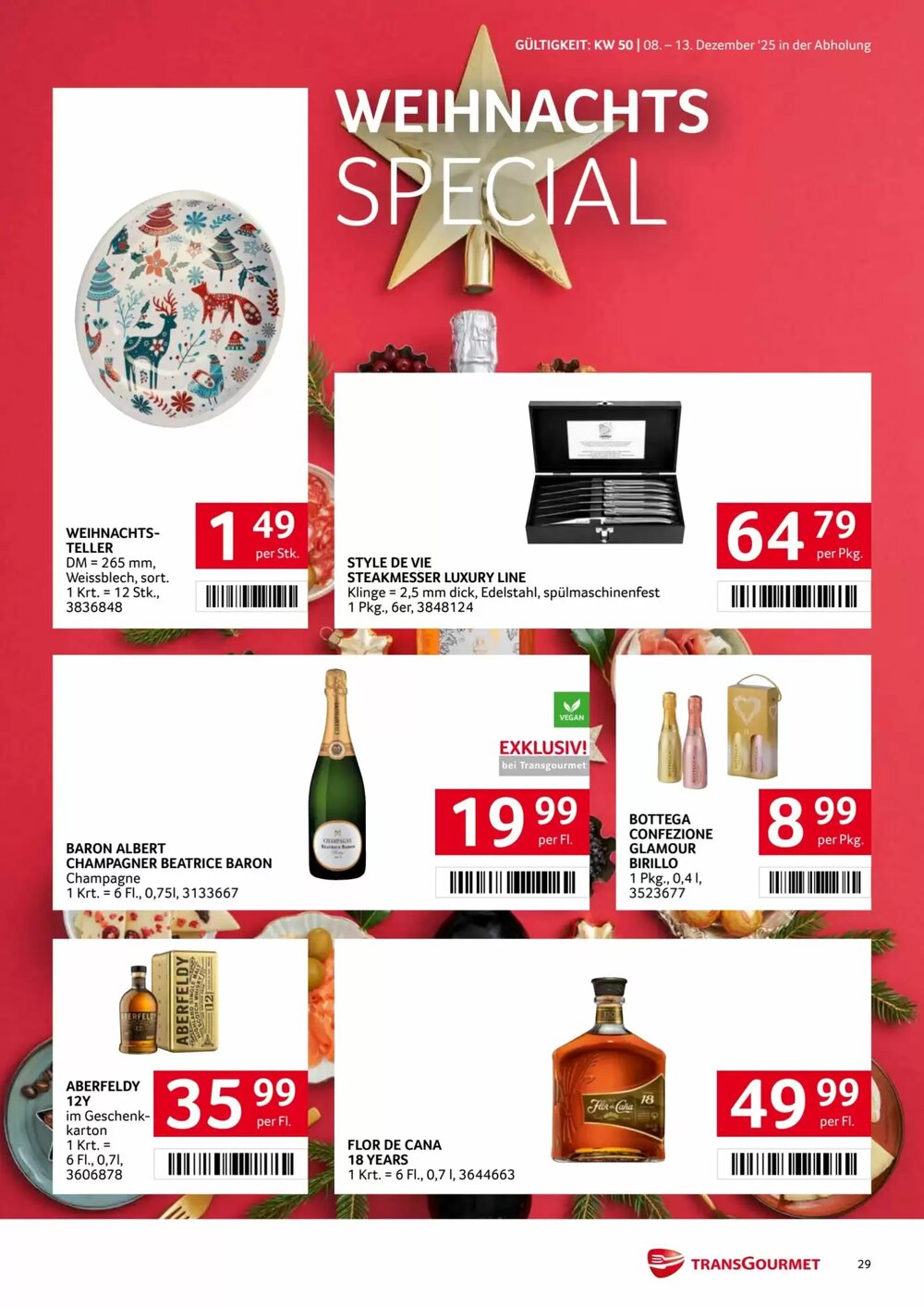 Transgourmet Flugblatt (ab 08.12.2025) - Angebote und Prospekt - Seite 29