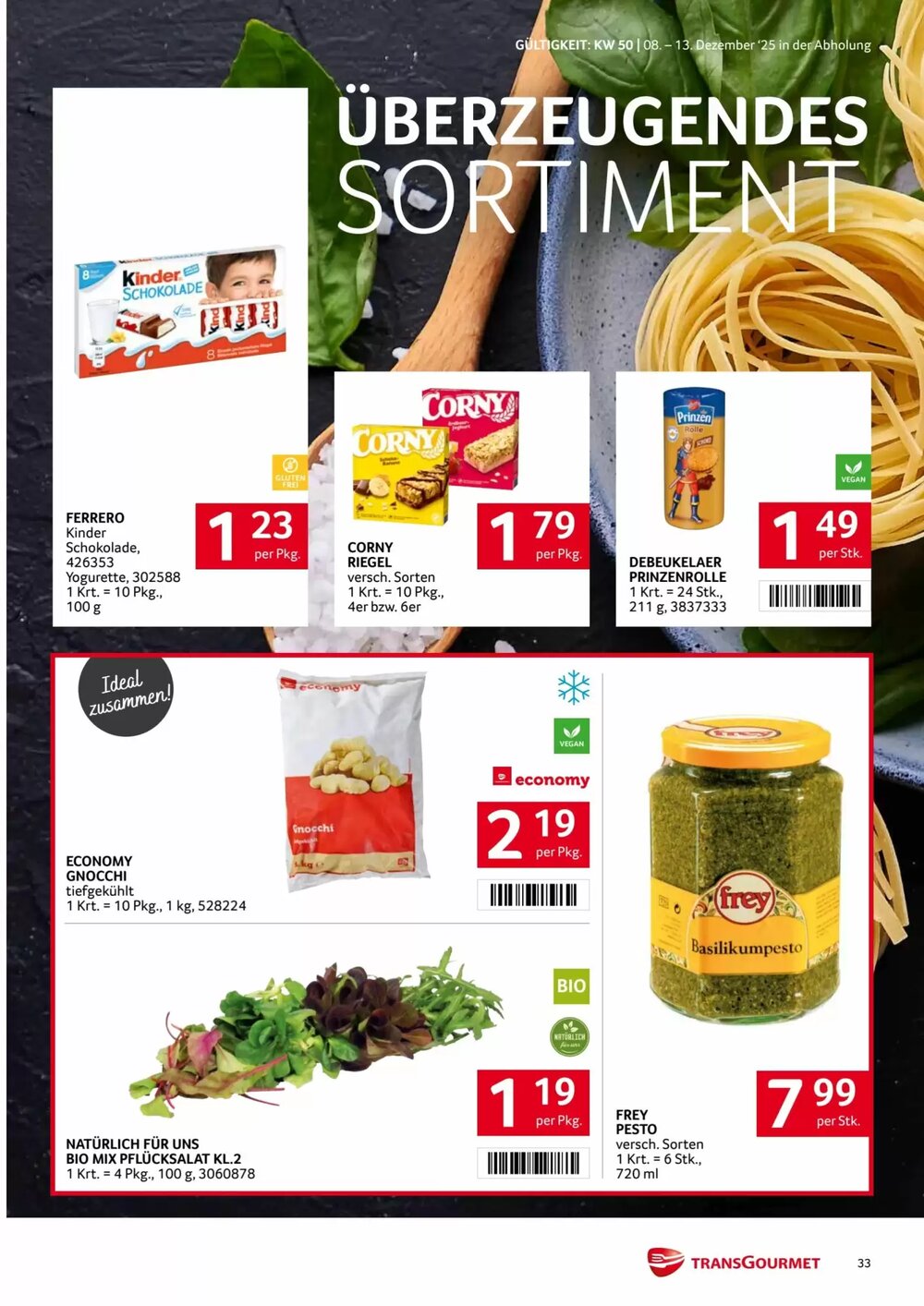 Transgourmet Flugblatt (ab 08.12.2025) - Angebote und Prospekt - Seite 33