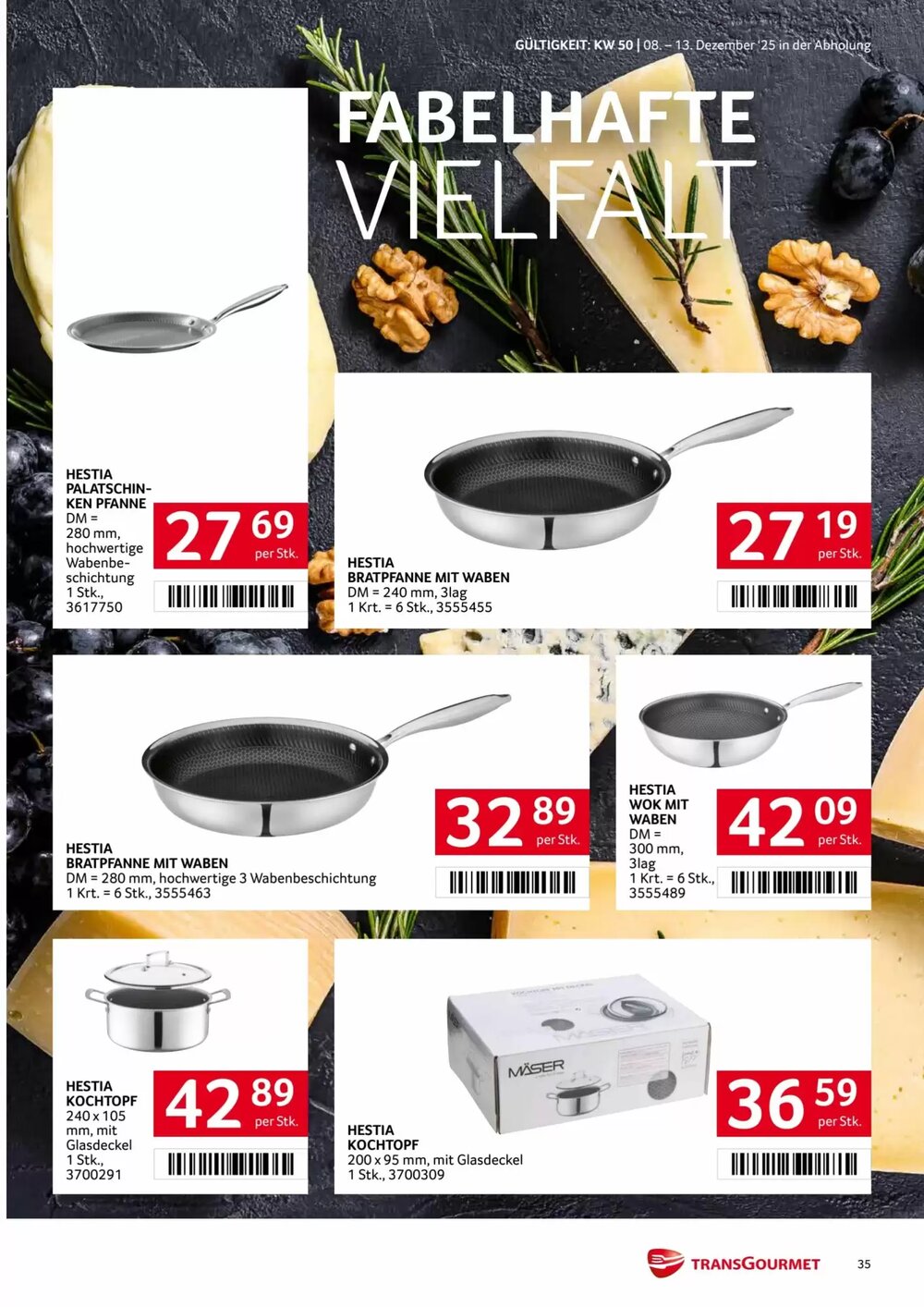 Transgourmet Flugblatt (ab 08.12.2025) - Angebote und Prospekt - Seite 35