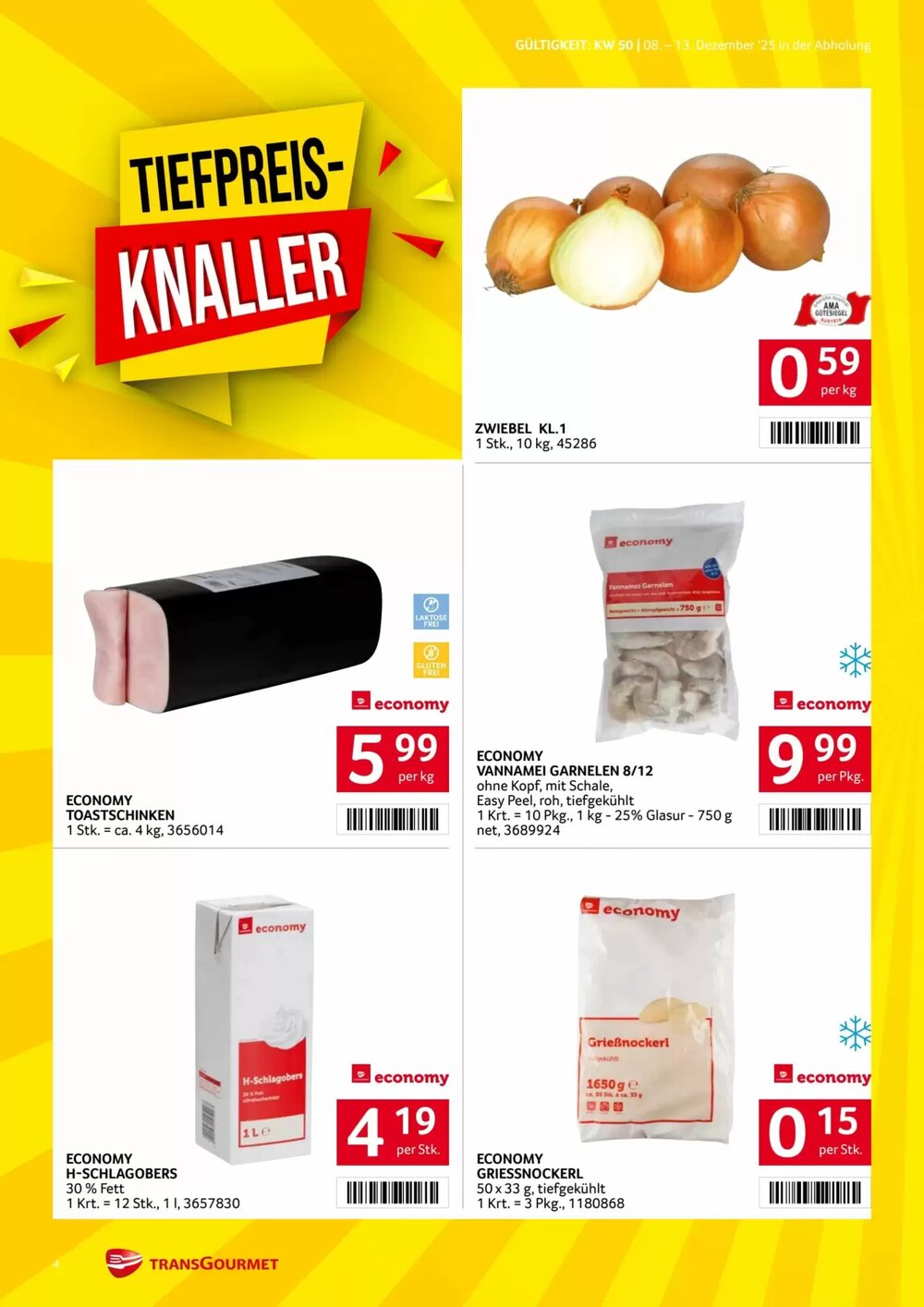 Transgourmet Flugblatt (ab 08.12.2025) - Angebote und Prospekt - Seite 4