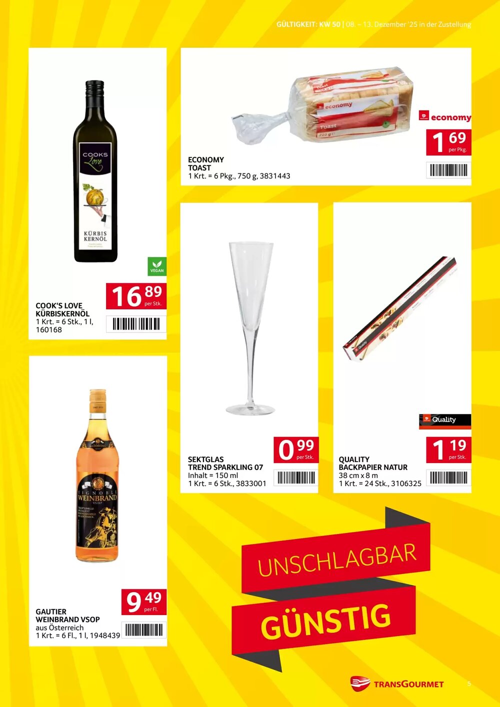 Transgourmet Flugblatt (ab 08.12.2025) - Angebote und Prospekt - Seite 5