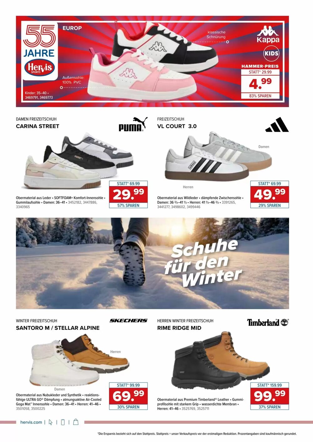 Hervis Flugblatt (ab 09.12.2025) - Angebote und Prospekt - Seite 10