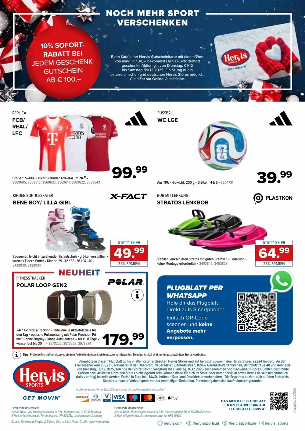 Hervis Flugblatt (ab 09.12.2025) - Angebote und Prospekt - Seite 12