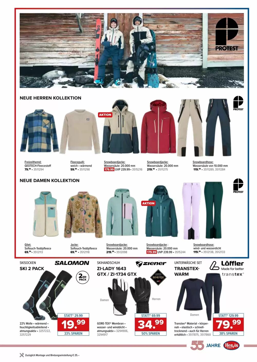 Hervis Flugblatt (ab 09.12.2025) - Angebote und Prospekt - Seite 3