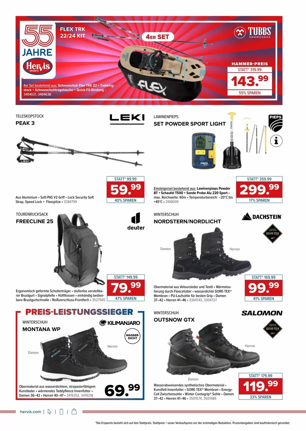 Hervis Flugblatt (ab 09.12.2025) - Angebote und Prospekt - Seite 6