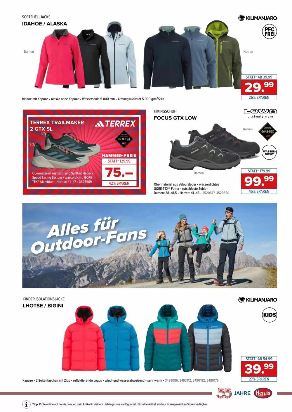 Hervis Flugblatt (ab 09.12.2025) - Angebote und Prospekt - Seite 7
