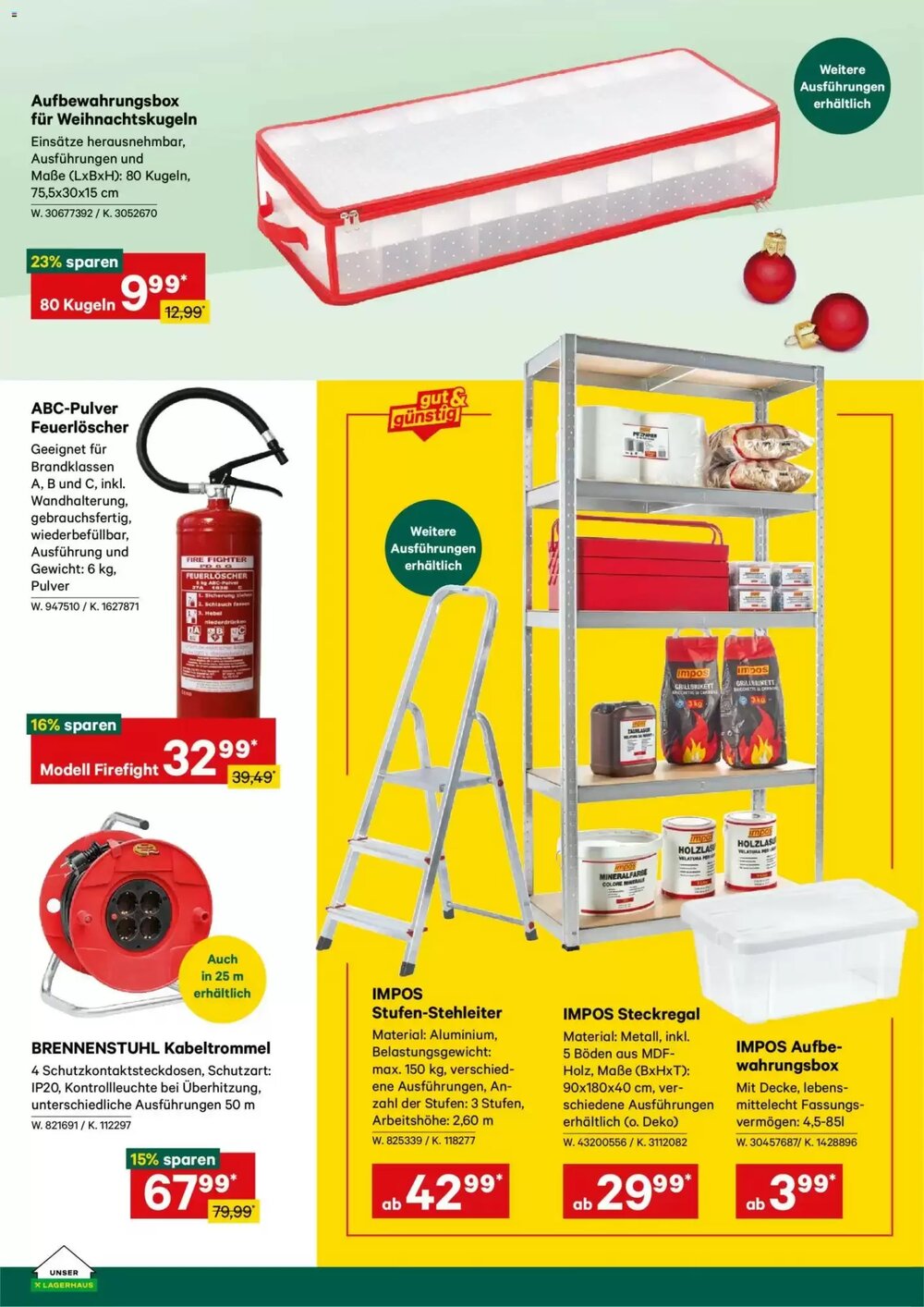 Lagerhaus Flugblatt (ab 09.12.2025) - Angebote und Prospekt - Seite 4