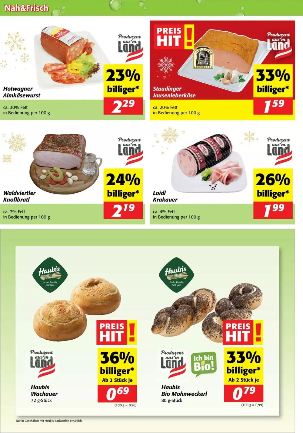 Nah&Frisch Flugblatt (ab 10.12.2025) - Angebote und Prospekt - Seite 4