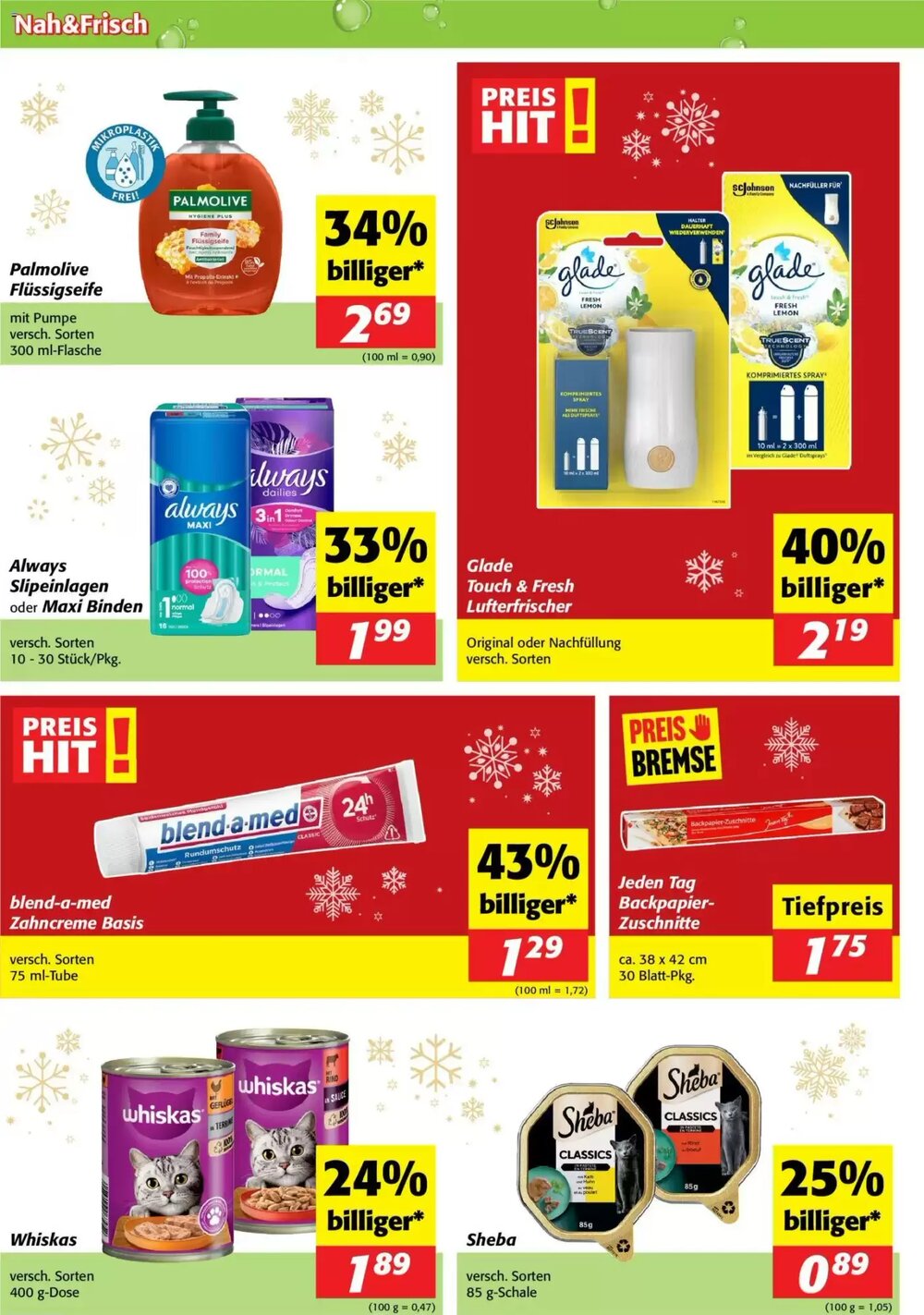 Nah&Frisch Flugblatt (ab 10.12.2025) - Angebote und Prospekt - Seite 8