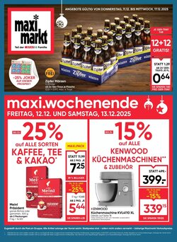 Maximarkt Flugblatt (ab 10.12.2025) - Angebote und Prospekt