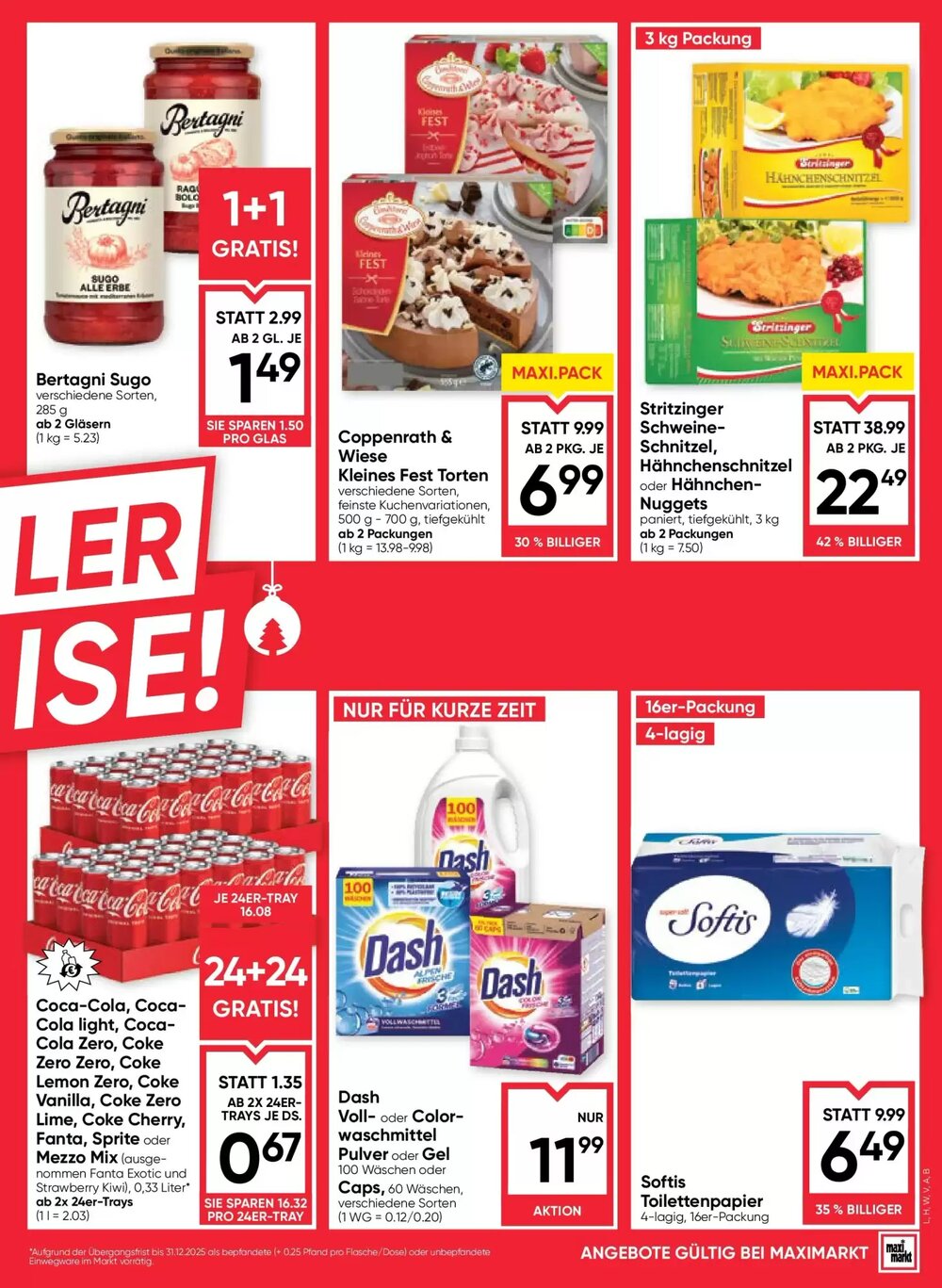 Maximarkt Flugblatt (ab 10.12.2025) - Angebote und Prospekt - Seite 3